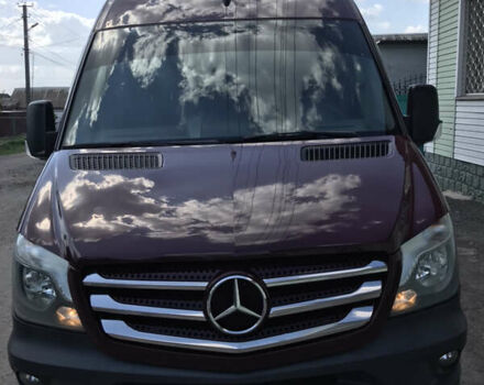 Красный Мерседес Sprinter, объемом двигателя 2.14 л и пробегом 297 тыс. км за 20000 $, фото 13 на Automoto.ua