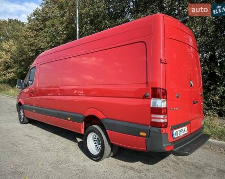 Красный Мерседес Sprinter, объемом двигателя 2.14 л и пробегом 185 тыс. км за 33500 $, фото 3 на Automoto.ua