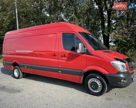Красный Мерседес Sprinter, объемом двигателя 2.14 л и пробегом 185 тыс. км за 33500 $, фото 7 на Automoto.ua