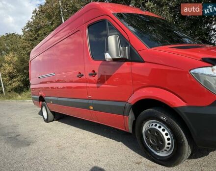 Красный Мерседес Sprinter, объемом двигателя 2.14 л и пробегом 185 тыс. км за 33500 $, фото 1 на Automoto.ua