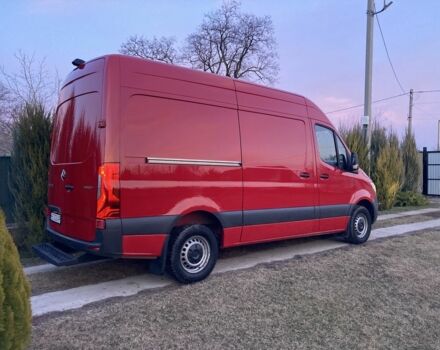 Красный Мерседес Sprinter, объемом двигателя 2.1 л и пробегом 364 тыс. км за 22900 $, фото 6 на Automoto.ua