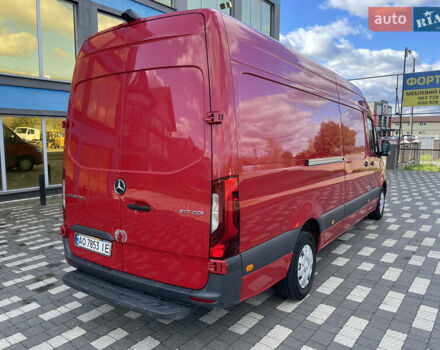Красный Мерседес Sprinter, объемом двигателя 1.95 л и пробегом 255 тыс. км за 25500 $, фото 6 на Automoto.ua