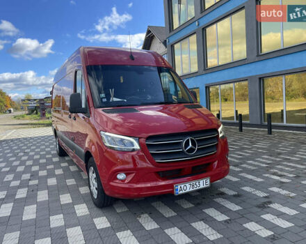 Красный Мерседес Sprinter, объемом двигателя 1.95 л и пробегом 255 тыс. км за 25500 $, фото 5 на Automoto.ua