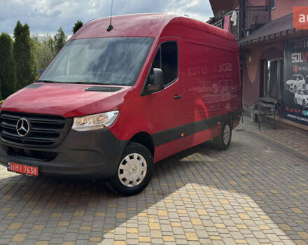 Красный Мерседес Sprinter, объемом двигателя 1.95 л и пробегом 169 тыс. км за 31700 $, фото 15 на Automoto.ua