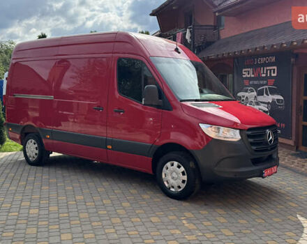 Красный Мерседес Sprinter, объемом двигателя 1.95 л и пробегом 169 тыс. км за 31700 $, фото 1 на Automoto.ua