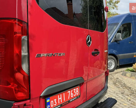 Красный Мерседес Sprinter, объемом двигателя 1.95 л и пробегом 169 тыс. км за 31700 $, фото 11 на Automoto.ua
