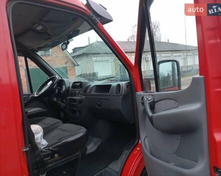 Красный Мерседес Sprinter, объемом двигателя 2.69 л и пробегом 700 тыс. км за 6000 $, фото 7 на Automoto.ua