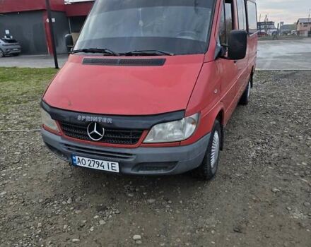 Червоний Мерседес Sprinter, об'ємом двигуна 2.15 л та пробігом 450 тис. км за 6500 $, фото 13 на Automoto.ua