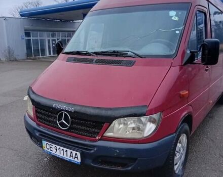 Красный Мерседес Sprinter, объемом двигателя 2.69 л и пробегом 605 тыс. км за 6400 $, фото 2 на Automoto.ua
