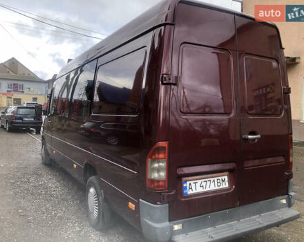 Червоний Мерседес Sprinter, об'ємом двигуна 2.7 л та пробігом 530 тис. км за 11200 $, фото 19 на Automoto.ua