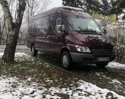 Червоний Мерседес Sprinter, об'ємом двигуна 2.7 л та пробігом 530 тис. км за 11200 $, фото 1 на Automoto.ua
