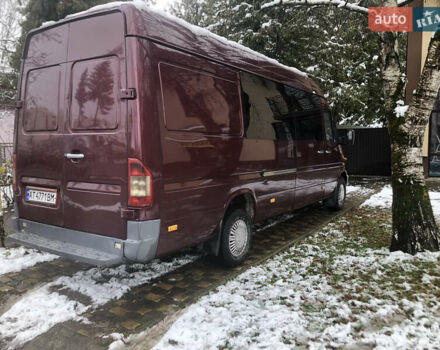Червоний Мерседес Sprinter, об'ємом двигуна 2.7 л та пробігом 530 тис. км за 11200 $, фото 15 на Automoto.ua