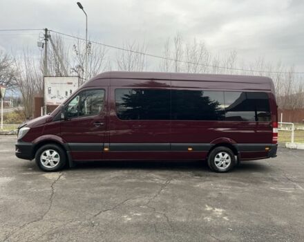 Красный Мерседес Sprinter, объемом двигателя 3 л и пробегом 245 тыс. км за 25500 $, фото 2 на Automoto.ua