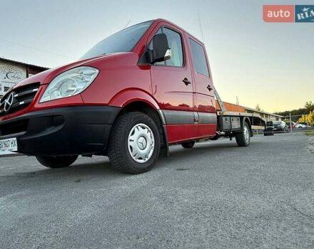 Красный Мерседес Sprinter, объемом двигателя 2.14 л и пробегом 600 тыс. км за 16500 $, фото 9 на Automoto.ua