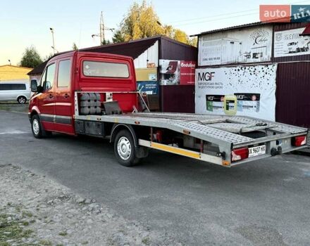 Красный Мерседес Sprinter, объемом двигателя 2.14 л и пробегом 600 тыс. км за 16500 $, фото 2 на Automoto.ua