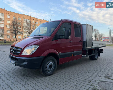Красный Мерседес Sprinter, объемом двигателя 2.2 л и пробегом 246 тыс. км за 23400 $, фото 1 на Automoto.ua