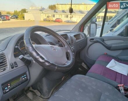 Красный Мерседес Sprinter, объемом двигателя 2.69 л и пробегом 586 тыс. км за 8300 $, фото 6 на Automoto.ua