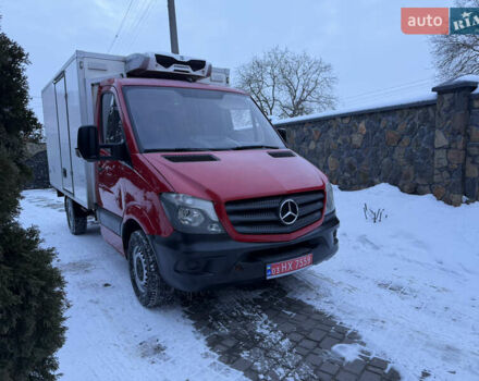 Красный Мерседес Sprinter, объемом двигателя 2.2 л и пробегом 285 тыс. км за 18000 $, фото 32 на Automoto.ua