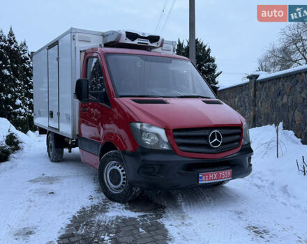 Красный Мерседес Sprinter, объемом двигателя 2.2 л и пробегом 285 тыс. км за 18000 $, фото 16 на Automoto.ua