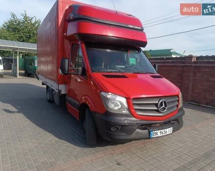Красный Мерседес Sprinter, объемом двигателя 2.14 л и пробегом 480 тыс. км за 19000 $, фото 15 на Automoto.ua