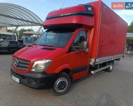 Красный Мерседес Sprinter, объемом двигателя 2.14 л и пробегом 480 тыс. км за 19000 $, фото 3 на Automoto.ua