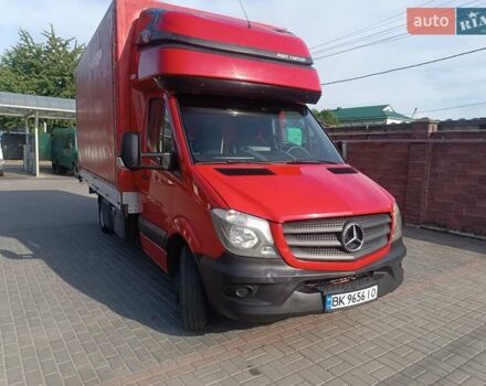 Красный Мерседес Sprinter, объемом двигателя 2.14 л и пробегом 480 тыс. км за 19000 $, фото 13 на Automoto.ua