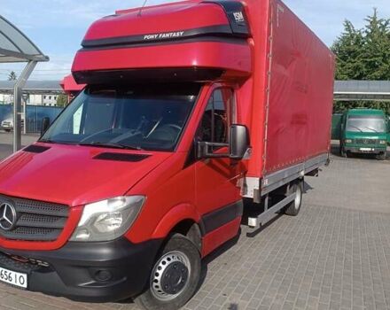 Красный Мерседес Sprinter, объемом двигателя 2.14 л и пробегом 480 тыс. км за 19000 $, фото 6 на Automoto.ua