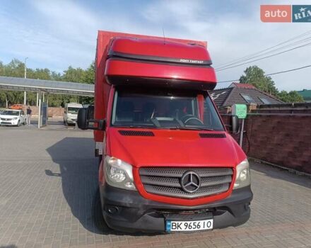 Красный Мерседес Sprinter, объемом двигателя 2.14 л и пробегом 480 тыс. км за 19000 $, фото 10 на Automoto.ua