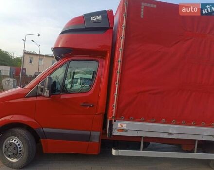 Красный Мерседес Sprinter, объемом двигателя 2.14 л и пробегом 480 тыс. км за 19000 $, фото 4 на Automoto.ua