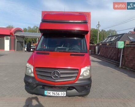 Красный Мерседес Sprinter, объемом двигателя 2.14 л и пробегом 480 тыс. км за 19000 $, фото 7 на Automoto.ua