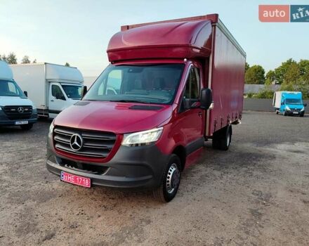Красный Мерседес Sprinter, объемом двигателя 3 л и пробегом 440 тыс. км за 34300 $, фото 3 на Automoto.ua