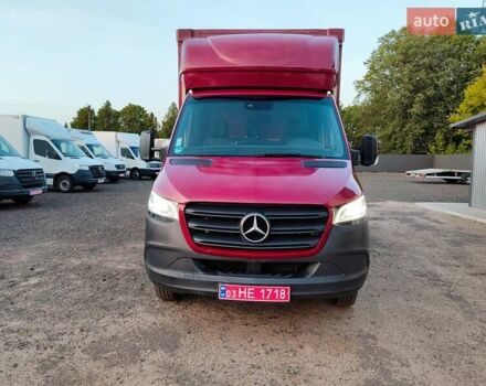 Красный Мерседес Sprinter, объемом двигателя 3 л и пробегом 440 тыс. км за 34300 $, фото 6 на Automoto.ua
