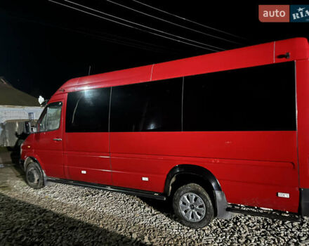 Красный Мерседес Sprinter, объемом двигателя 2.87 л и пробегом 250 тыс. км за 11500 $, фото 5 на Automoto.ua