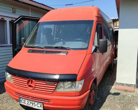 Красный Мерседес Sprinter, объемом двигателя 2.87 л и пробегом 97 тыс. км за 7000 $, фото 7 на Automoto.ua