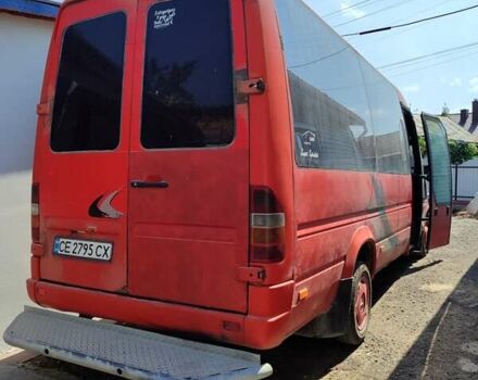Красный Мерседес Sprinter, объемом двигателя 2.87 л и пробегом 97 тыс. км за 7000 $, фото 5 на Automoto.ua