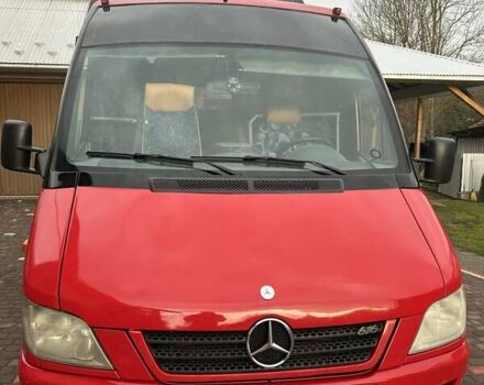 Червоний Мерседес Sprinter, об'ємом двигуна 2.7 л та пробігом 595 тис. км за 35000 $, фото 1 на Automoto.ua