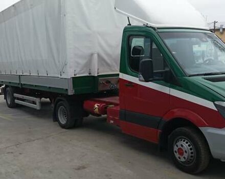 Красный Мерседес Sprinter, объемом двигателя 3 л и пробегом 300 тыс. км за 33000 $, фото 3 на Automoto.ua