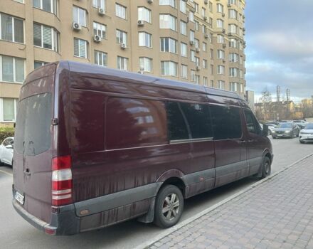 Красный Мерседес Sprinter, объемом двигателя 2.1 л и пробегом 572 тыс. км за 15500 $, фото 3 на Automoto.ua