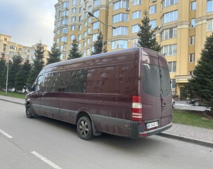 Красный Мерседес Sprinter, объемом двигателя 2.1 л и пробегом 572 тыс. км за 15500 $, фото 5 на Automoto.ua