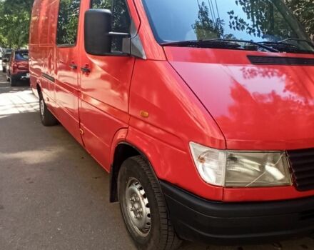 Красный Мерседес Sprinter, объемом двигателя 2.9 л и пробегом 1000 тыс. км за 6700 $, фото 3 на Automoto.ua