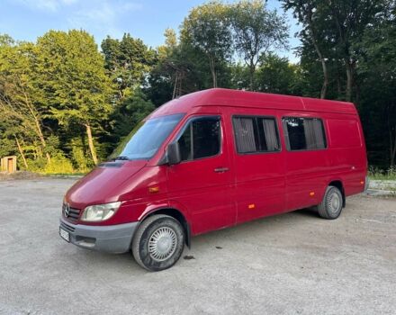 Красный Мерседес Sprinter, объемом двигателя 2.2 л и пробегом 386 тыс. км за 8900 $, фото 11 на Automoto.ua