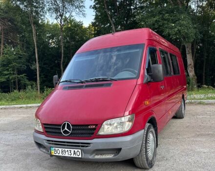 Красный Мерседес Sprinter, объемом двигателя 2.2 л и пробегом 386 тыс. км за 8900 $, фото 12 на Automoto.ua