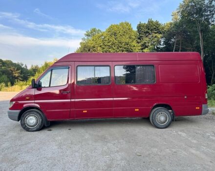 Красный Мерседес Sprinter, объемом двигателя 2.2 л и пробегом 386 тыс. км за 8900 $, фото 10 на Automoto.ua