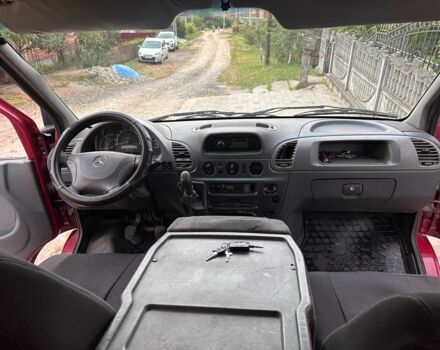 Красный Мерседес Sprinter, объемом двигателя 2.2 л и пробегом 386 тыс. км за 8900 $, фото 16 на Automoto.ua