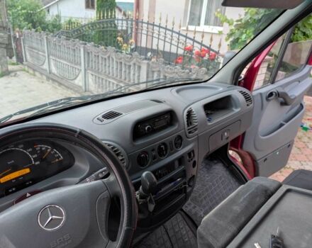 Красный Мерседес Sprinter, объемом двигателя 2.2 л и пробегом 386 тыс. км за 8900 $, фото 20 на Automoto.ua