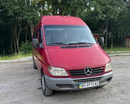 Красный Мерседес Sprinter, объемом двигателя 2.2 л и пробегом 386 тыс. км за 8900 $, фото 13 на Automoto.ua