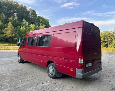 Красный Мерседес Sprinter, объемом двигателя 2.2 л и пробегом 386 тыс. км за 8900 $, фото 9 на Automoto.ua