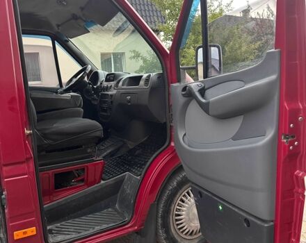 Красный Мерседес Sprinter, объемом двигателя 2.2 л и пробегом 386 тыс. км за 8900 $, фото 14 на Automoto.ua