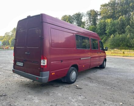 Красный Мерседес Sprinter, объемом двигателя 2.2 л и пробегом 386 тыс. км за 8900 $, фото 7 на Automoto.ua