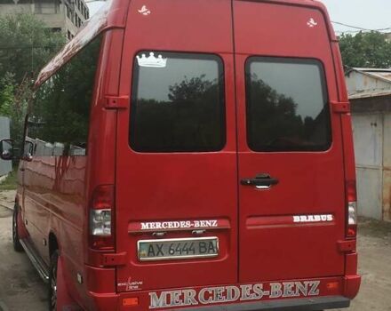 Красный Мерседес Sprinter, объемом двигателя 2.3 л и пробегом 800 тыс. км за 15000 $, фото 3 на Automoto.ua